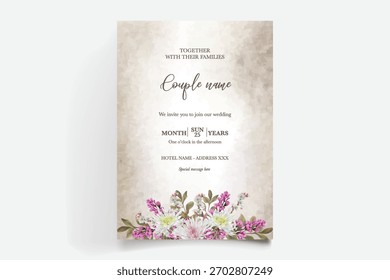 Save the date wedding invitation templates
