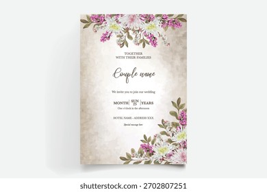Save the date wedding invitation templates