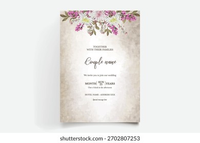 Save the date wedding invitation templates