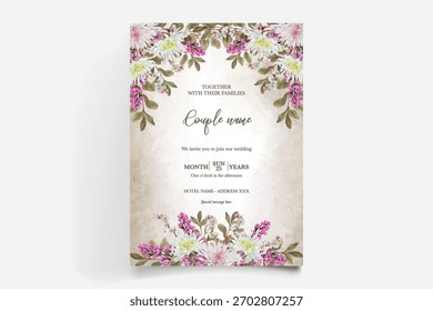 Save the date wedding invitation templates