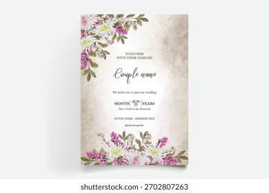 Save the date wedding invitation templates