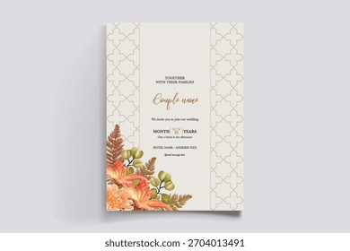 Save the date wedding invitation templates