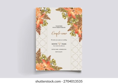Save the date wedding invitation templates