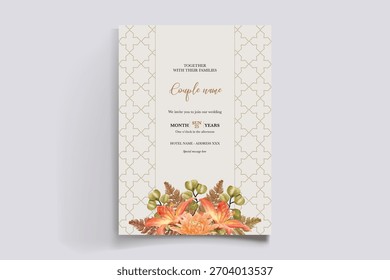Save the date wedding invitation templates