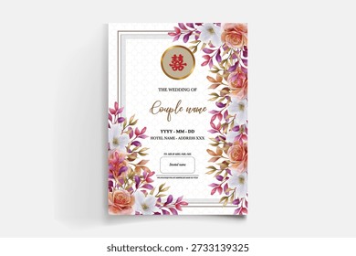 Save the date wedding invitation templates