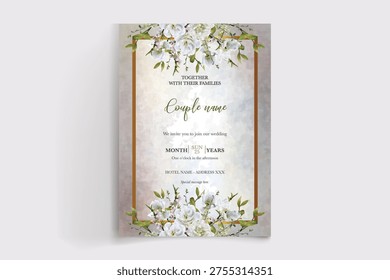 Save the date wedding invitation templates