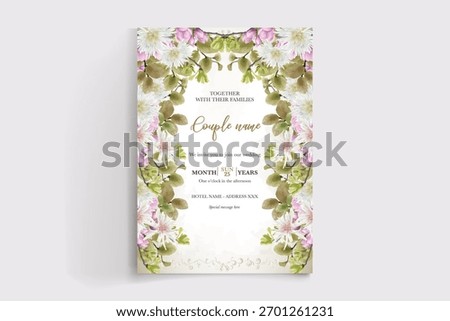 Save the date wedding invitation templates