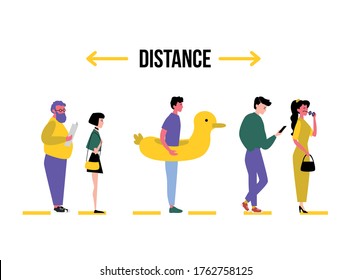 Save a distance. Line distance