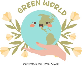 Save the earth art, global warming, recycle, earth planet art, green world posters