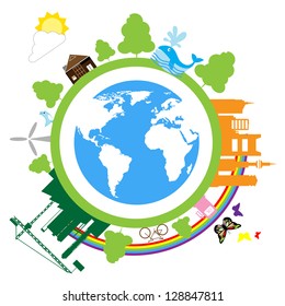 save earth color