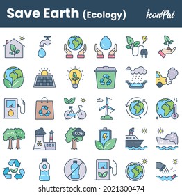 Symbol für die Umwelt im Erdbereich speichern