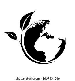 Icono de Salvar la Tierra y la Ecología