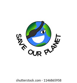 save the earth logo