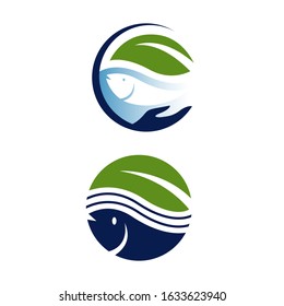 save earth nature environmental conservation logo design vector illustration