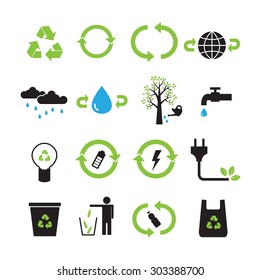 Save the earth, reduce vector set