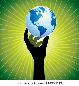 save earth vector