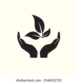 Save eco and water icon design vector 
