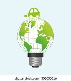 Save Energy digital design, vector illustration 10 eps graphic