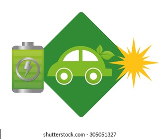 Save Energy digital design, vector illustration 10 eps graphic