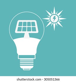 Save Energy digital design, vector illustration 10 eps graphic