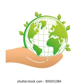 Save Energy digital design, vector illustration 10 eps graphic
