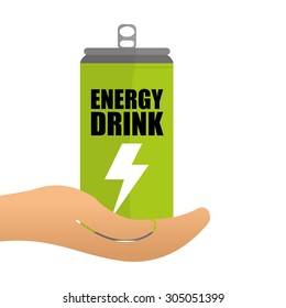 Save Energy digital design, vector illustration 10 eps graphic