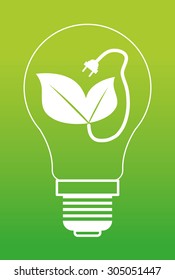 Save Energy digital design, vector illustration 10 eps graphic