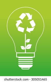 Save Energy digital design, vector illustration 10 eps graphic