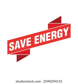 Save Energy Letter Rubber Stamp Template