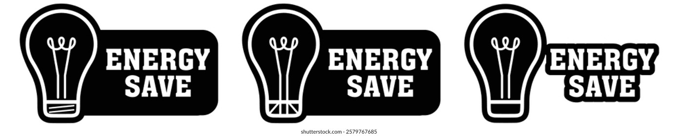 Save energy symbol. Light bulb with green leaf. Eco friendly, environmentally. Eco icon. Vector illustration.