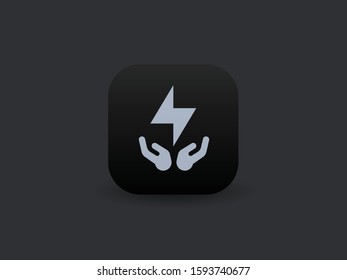 Save Energy - Vector App Icon