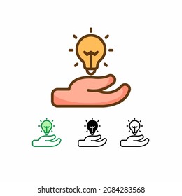 save energy vector icon isolated on white background. Ecology icon. filled line, outline, solid icon. Signs and symbols can be used for web, logo, mobile app, UI, UX