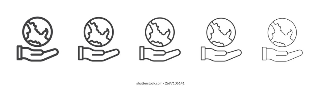 Speichern von Umgebungs-Symboldesign, Logo, App, Benutzeroberfläche. Vektorgrafik, EPS