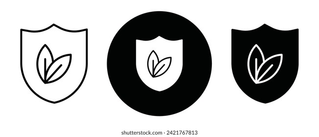 Save environment outline icon collection or set. Save environment Thin vector line art