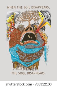 Save Environment - Vector Art
