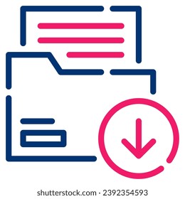 Save File icon illustration, for web, app, infographic, etc
