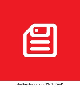 Guardar iconos de archivo, plantillas de recursos gráficos e ilustraciones vectoriales.