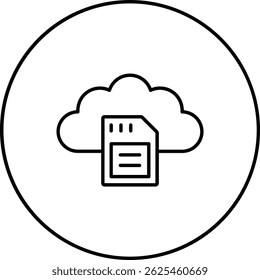 Ícone de vetor Salvar arquivo. Pode ser usado para impressão, aplicativos móveis e da Web.