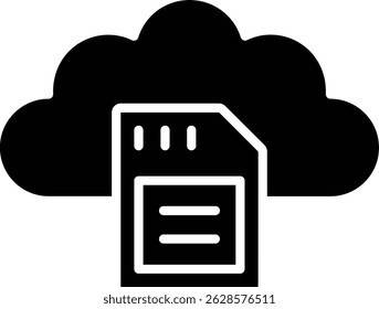 Save File vector icon. Can be used for printing, mobile and web applications.