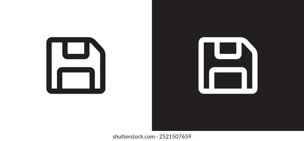 Save as flaticon. Simple icon for Save, Tool document flat icon. Document options icon. File options icon. Sign in vector tool on black and white background. Eps10