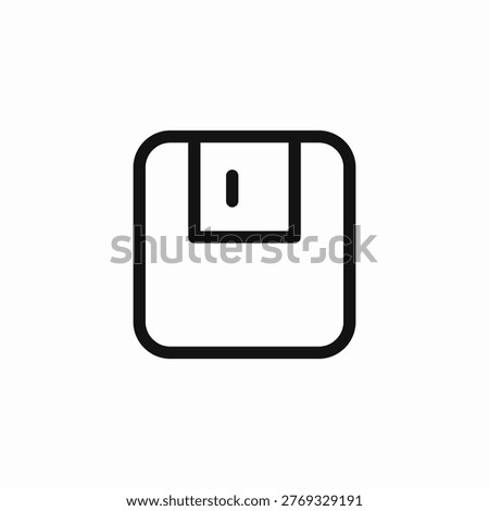 save floppy disk icon sign vector