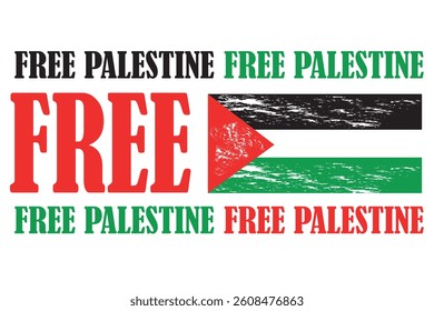 Save Gaza Free Palestine - Free Palestine Vector And Clip Art