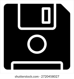 Guardar Colección de estilo de icono de glifo