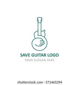 Save Guitar Logo