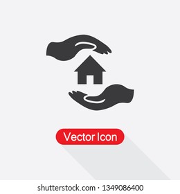 Save Home Icon Vector Illustration Eps10