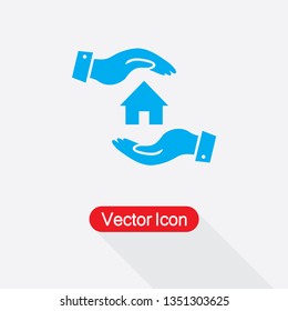 Save Home Icon Vector Illustration Eps10