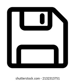 save icon with black color
