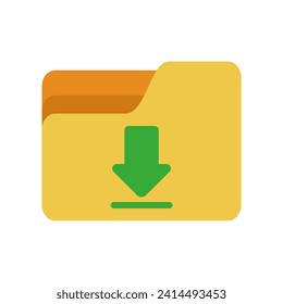 save icon of color style design vector template