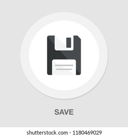 Save Icon - Computer Symbol - Memory Storage - Information Disc