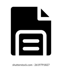 Save Icon Element For Design